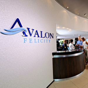 Avalon Waterways Felicity reception desk