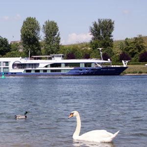 Avalon Waterways Felicity river cruise ship on tour