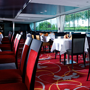 Avalon Vista river cruise ship - Avalon Dining Room on the Avalon Vista