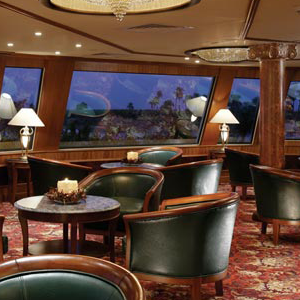 Avalon MS Sonesta St.George river cruise ship's lounge area